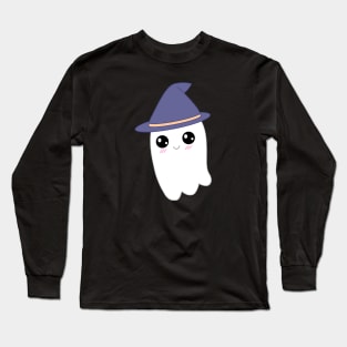 cute ghost Long Sleeve T-Shirt